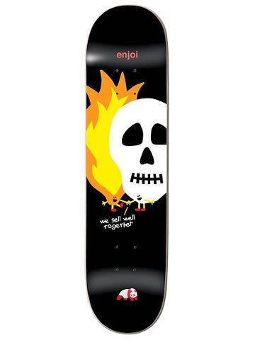 Deck Skulls and Flames black