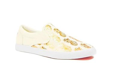 Pineappleade leder beige/gold