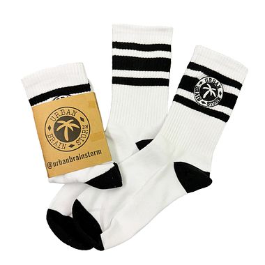 Palm Socks white