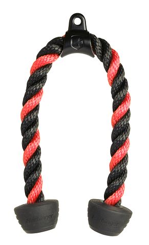 Tricep Rope blk/red 