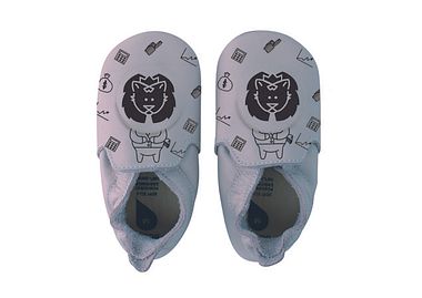 Lion Loafer print Grey