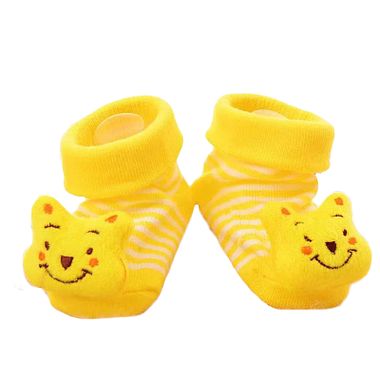 Baby-Socks Bär gelb
