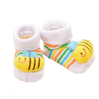 Baby-Socks Biene weiss