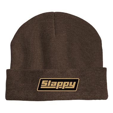 Beanie Logo Roll up brown