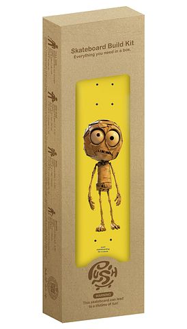 Complete Plywood Guy yellow/green